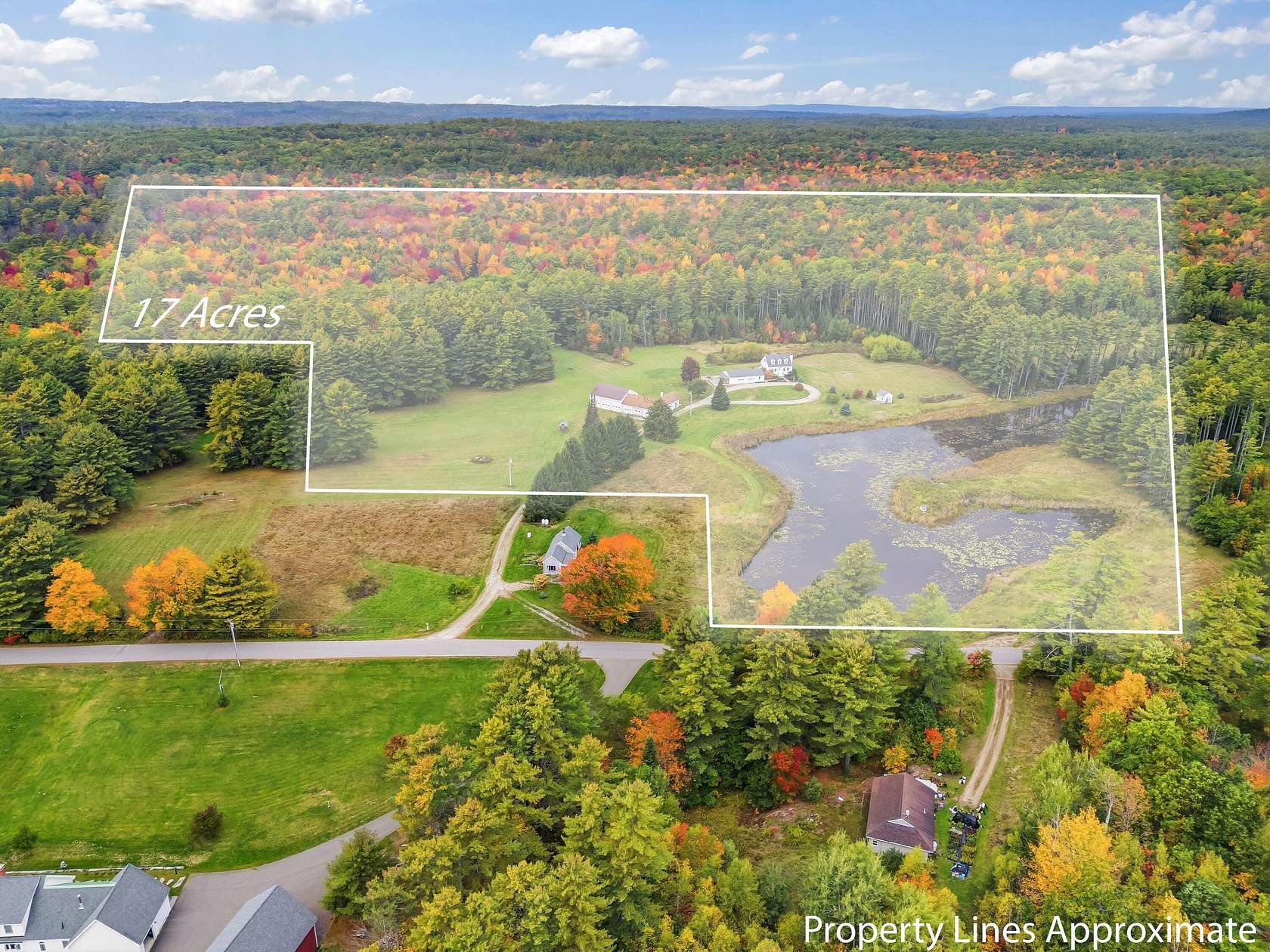 17 Acres of Land with Home for Sale in Alna, Maine