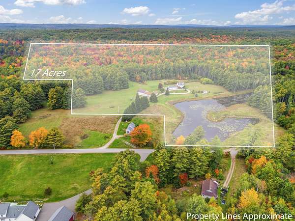 17 Acres of Land with Home for Sale in Alna, Maine