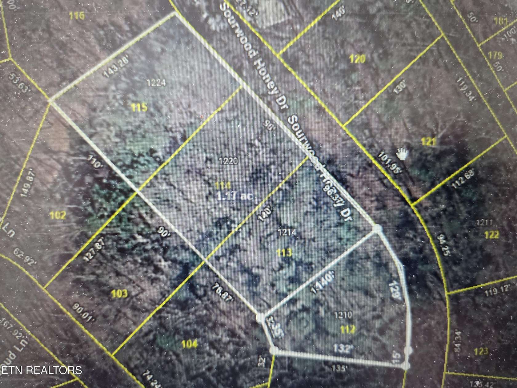 1.18 Acres of Residential Land for Sale in Sevierville, Tennessee