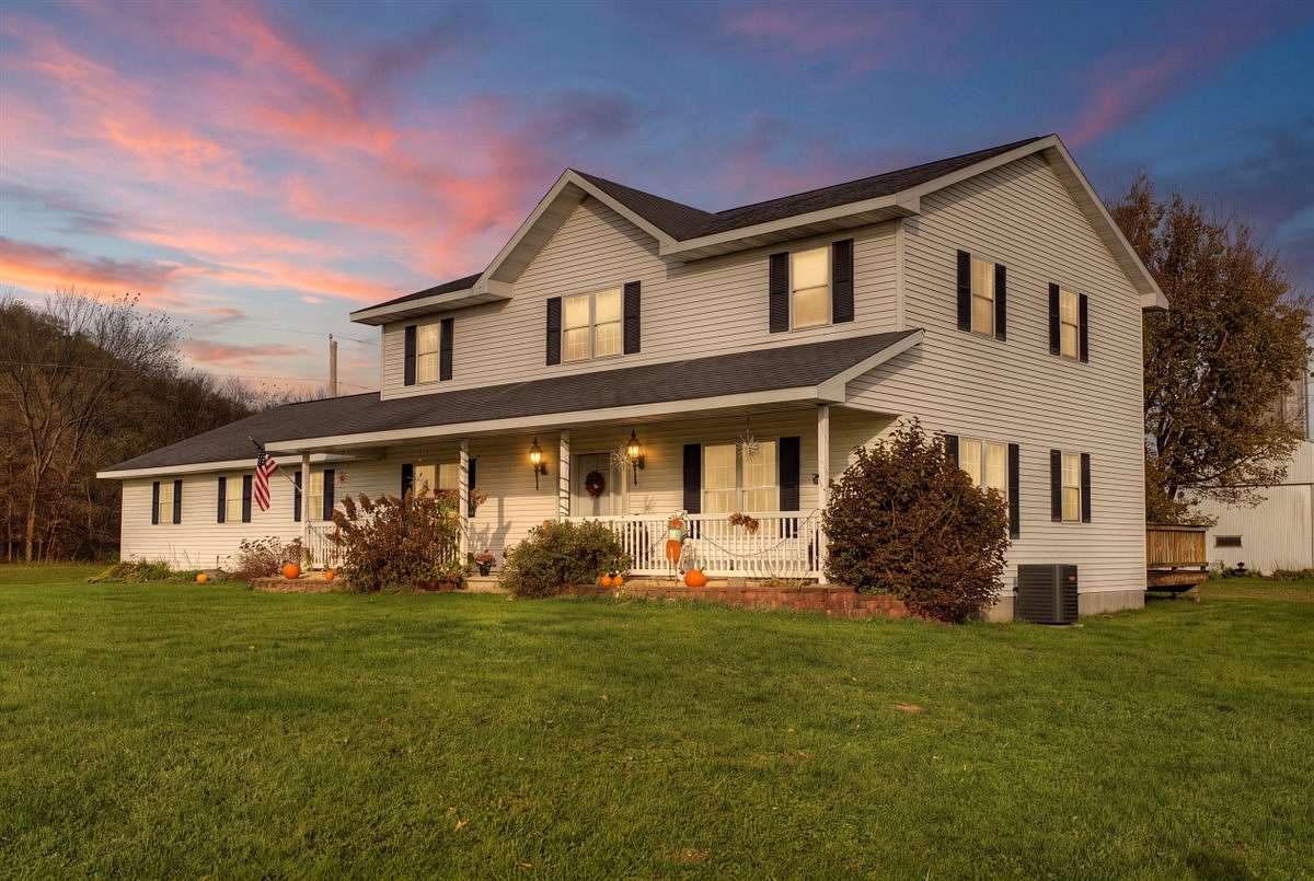 288 Acres of Land with Home for Sale in Melrose, Wisconsin