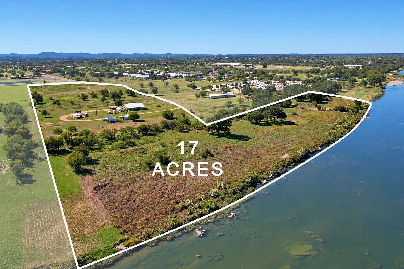 17 Acres of Land with Home for Sale in Llano, Texas
