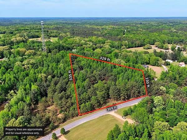 2 Acres of Residential Land for Sale in Como, Mississippi