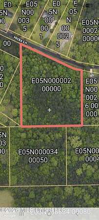4 Acres of Residential Land for Sale in Florence, Mississippi