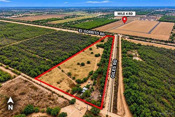 8.2 Acres of Residential Land for Sale in Penitas, Texas