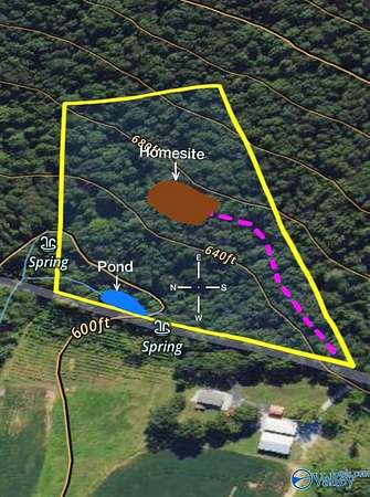6.5 Acres of Residential Land for Sale in Grant, Alabama