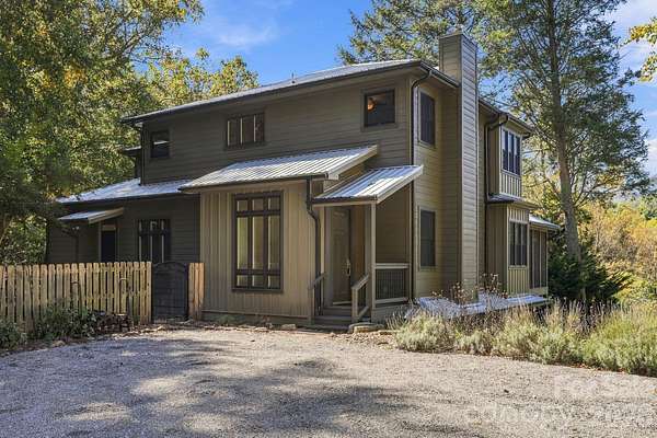12 Acres of Land with Home for Sale in Black Mountain, North Carolina