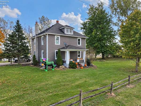 3.25 Acres of Land with Home for Sale in Bellevue, Ohio