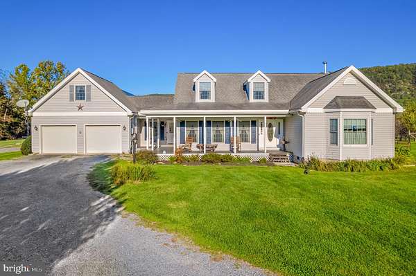 6.37 Acres of Land with Home for Sale in Augusta, West Virginia