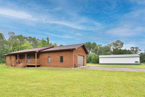 21 Acres of Land with Home for Sale in Emily, Minnesota