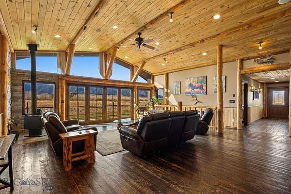 6.25 Acres of Land with Home for Sale in Alder, Montana