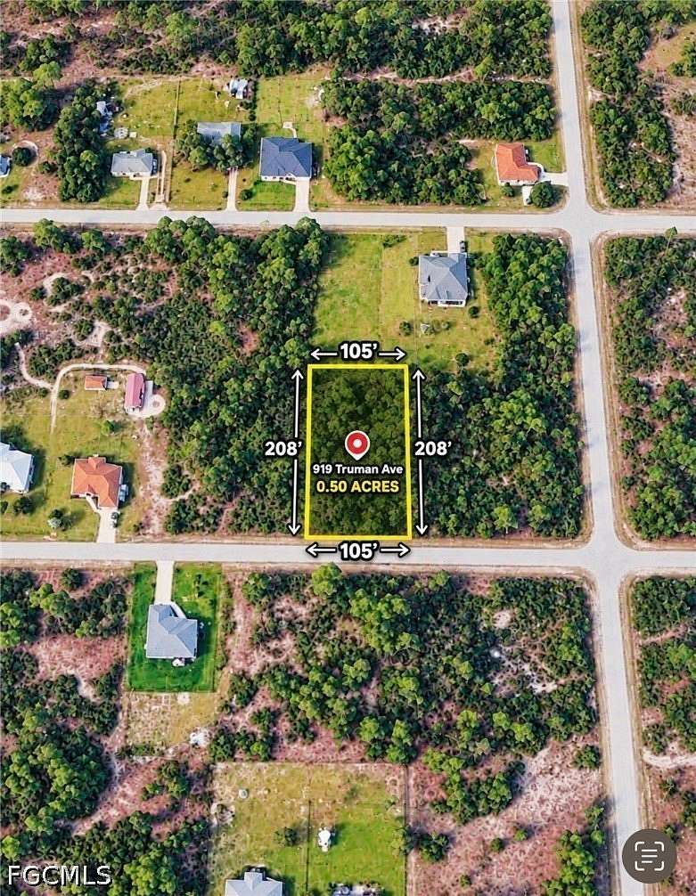 0.5 Acres of Residential Land for Sale in Lehigh Acres, Florida
