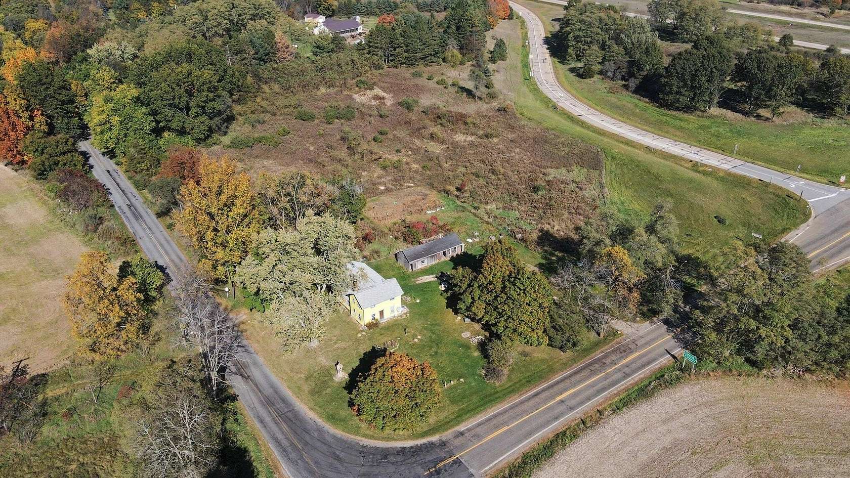 5.2 Acres of Improved Commercial Land for Sale in Marshall, Michigan