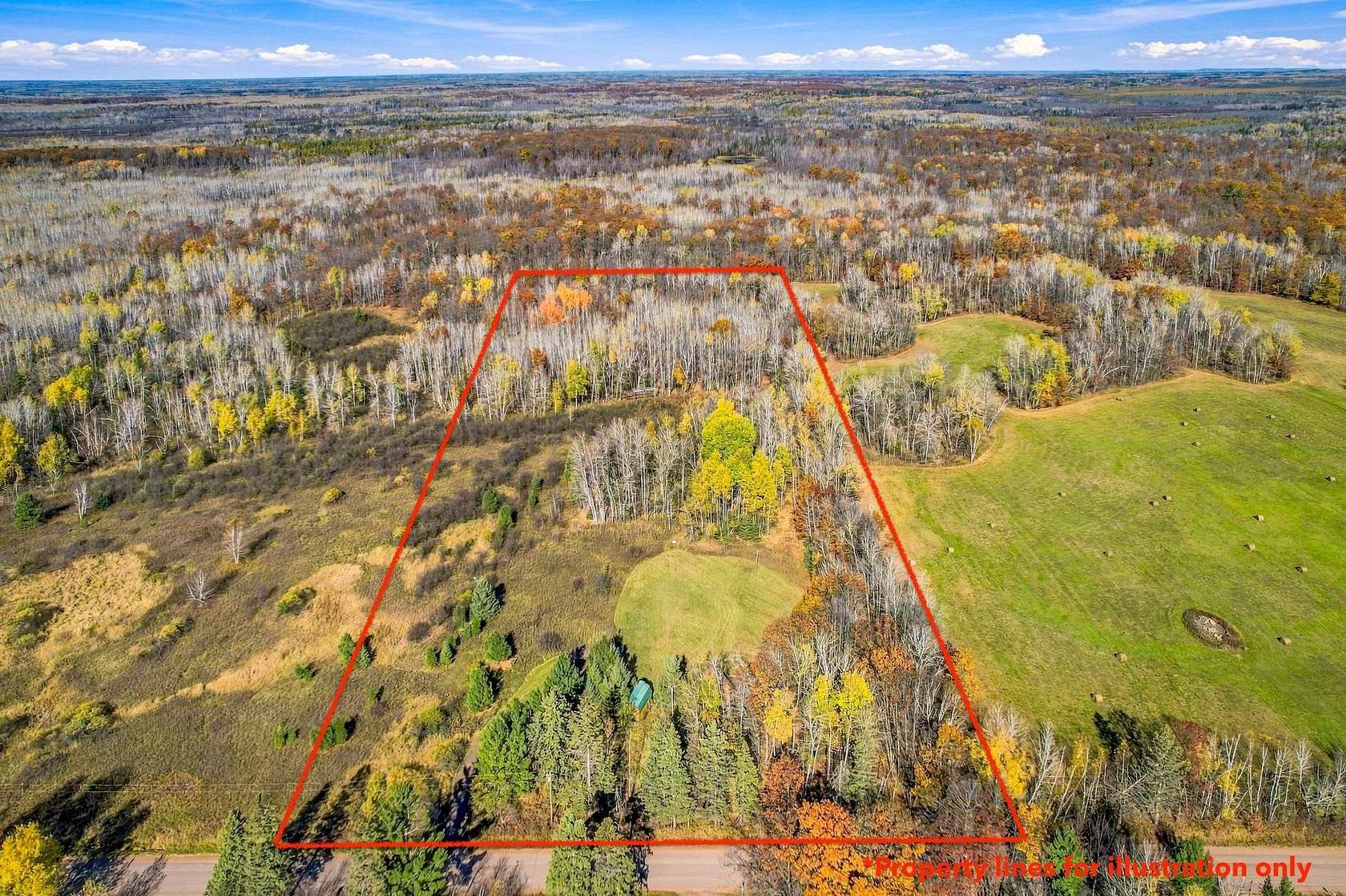 10 Acres of Recreational Land for Sale in Bruno, Minnesota