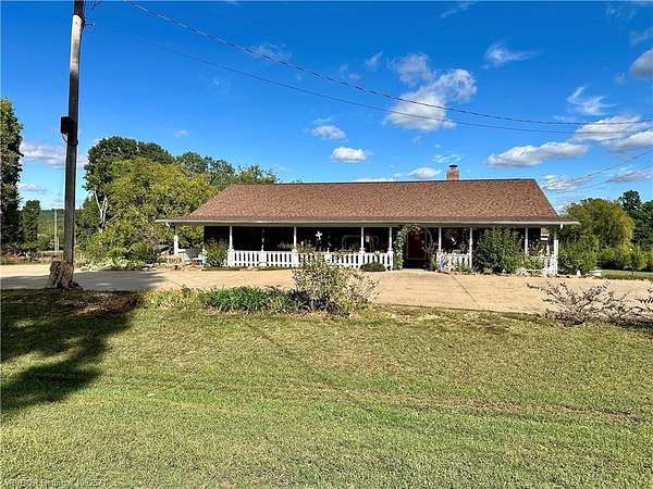 44 Acres of Land with Home for Sale in Booneville, Arkansas