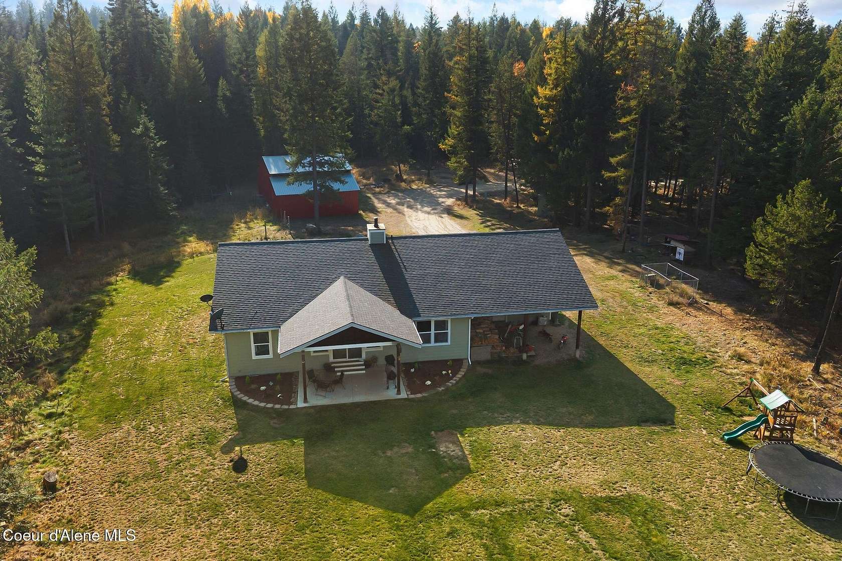 10 Acres of Land with Home for Sale in Sagle, Idaho