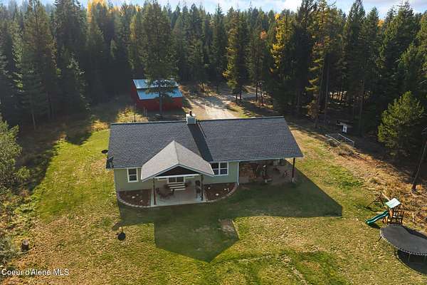 10 Acres of Land with Home for Sale in Sagle, Idaho