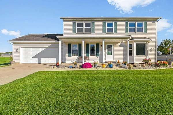 3 Acres of Land with Home for Sale in Elkhart, Indiana