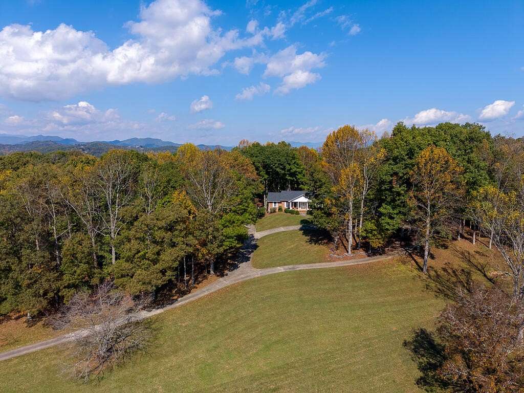 16.4 Acres of Land with Home for Sale in Franklin, North Carolina