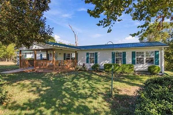 16 Acres of Land with Home for Sale in Wyandotte, Oklahoma
