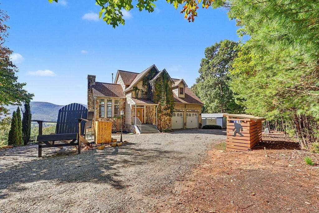 3.67 Acres of Land with Home for Sale in Blairsville, Georgia