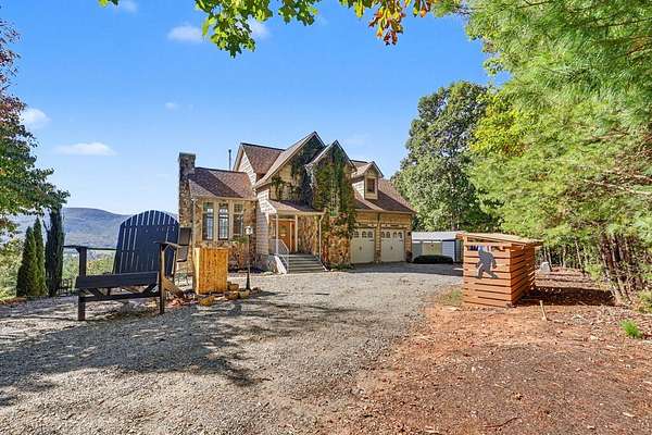 3.67 Acres of Land with Home for Sale in Blairsville, Georgia