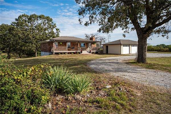 10 Acres of Land with Home for Sale in Green Forest, Arkansas