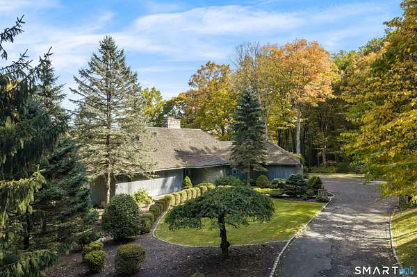 12 Acres of Land with Home for Sale in Redding, Connecticut