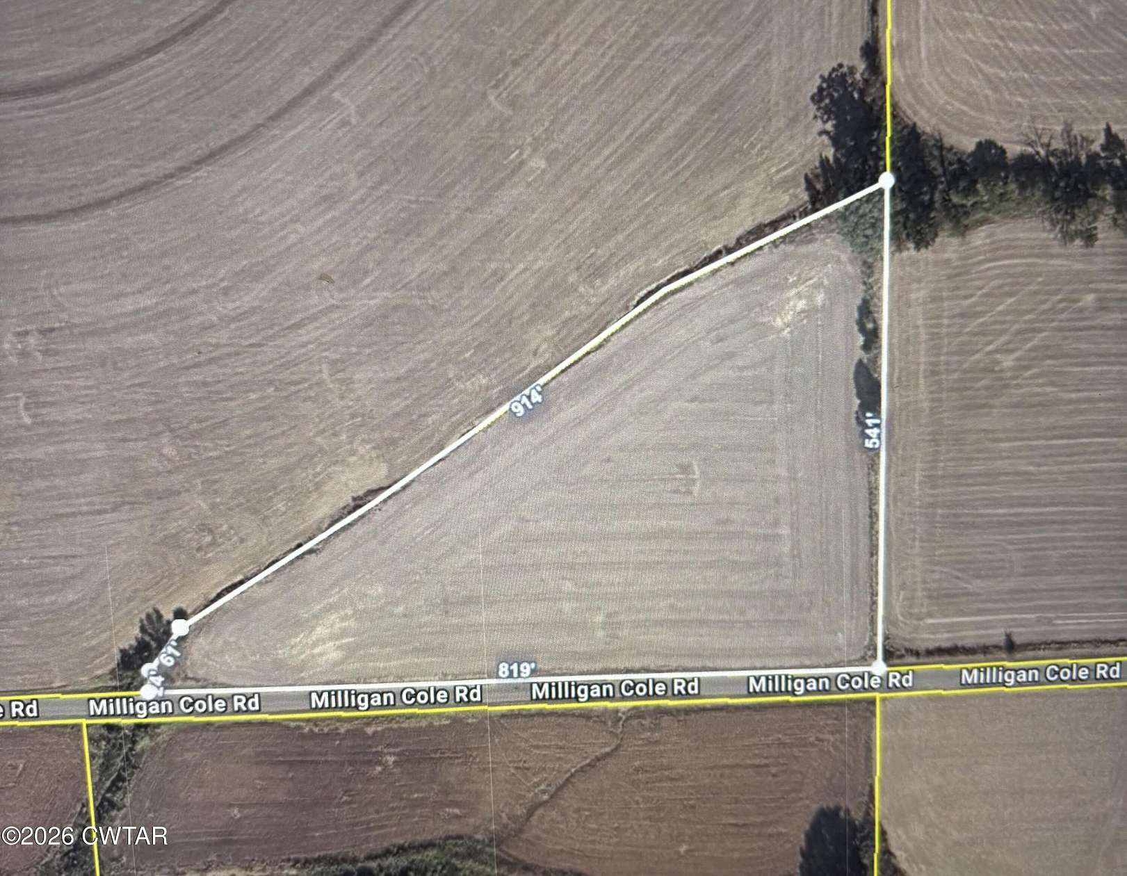 5.83 Acres of Land for Sale in Trenton, Tennessee