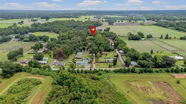 3.8 Acres of Land with Home for Sale in Plant City, Florida