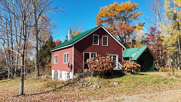 9.1 Acres of Land with Home for Sale in Burlington, Maine