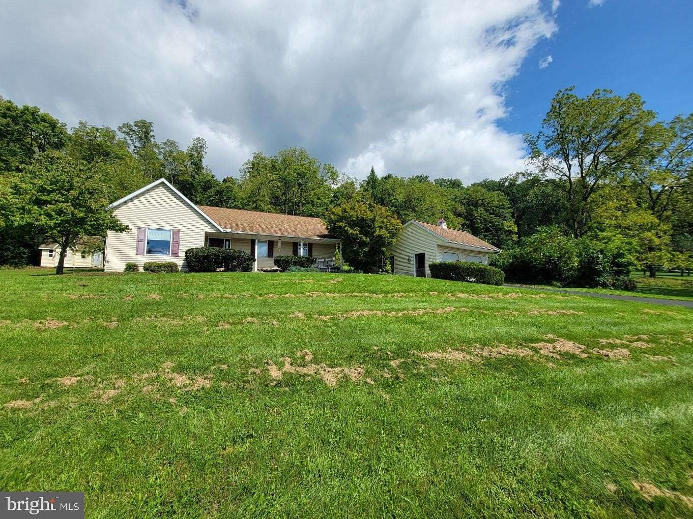 6.76 Acres of Land with Home for Sale in Fleetwood, Pennsylvania