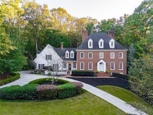 2 Acres of Land with Home for Sale in Roswell, Georgia