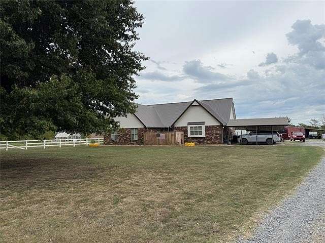 20 Acres of Agricultural Land with Home for Sale in Oktaha, Oklahoma