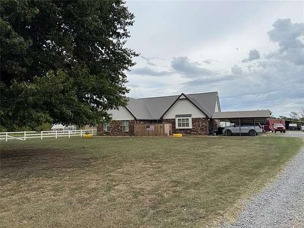 20 Acres of Agricultural Land with Home for Sale in Oktaha, Oklahoma