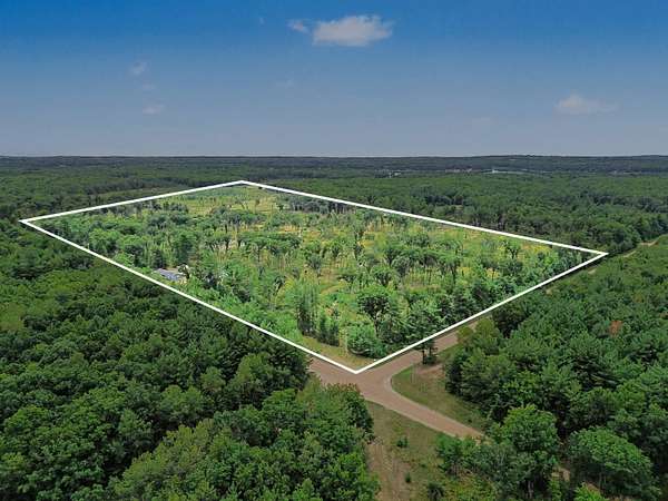 77 Acres of Recreational Land with Home for Sale in Lake, Michigan