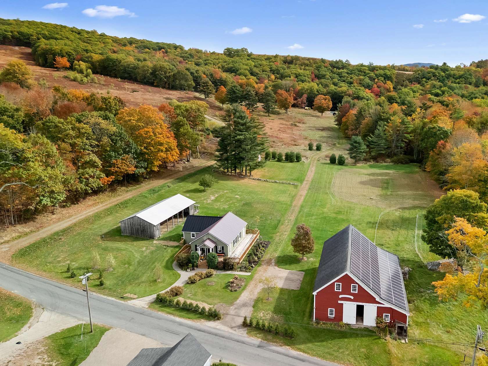 27.8 Acres of Land with Home for Sale in Union, Maine