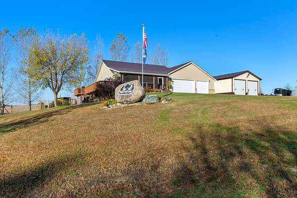 3 Acres of Land with Home for Sale in Morristown, Minnesota