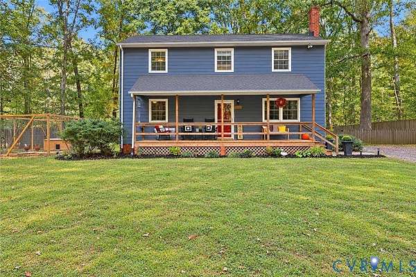 1.58 Acres of Land with Home for Sale in Powhatan, Virginia
