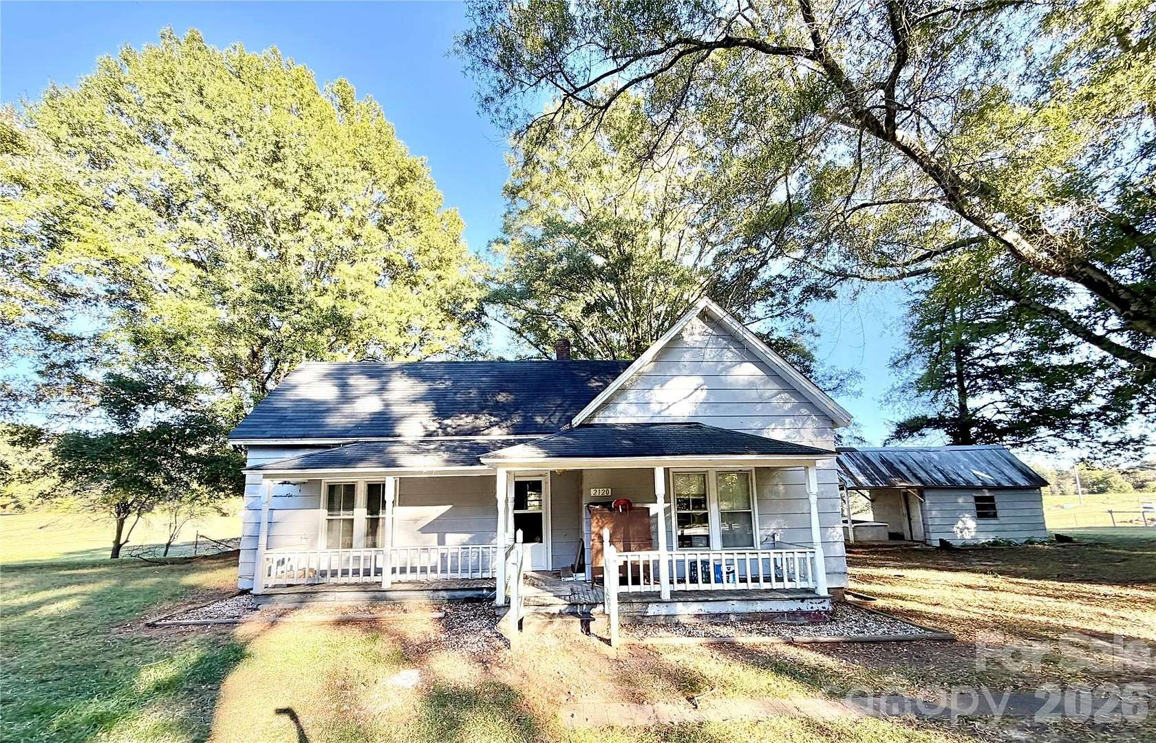 3.89 Acres of Land with Home for Sale in Taylorsville, North Carolina