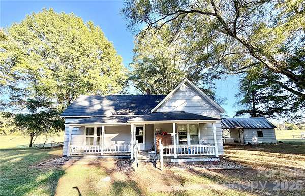 3.89 Acres of Land with Home for Sale in Taylorsville, North Carolina