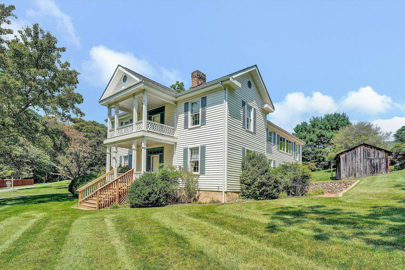 5.3 Acres of Land with Home for Sale in Troutville, Virginia
