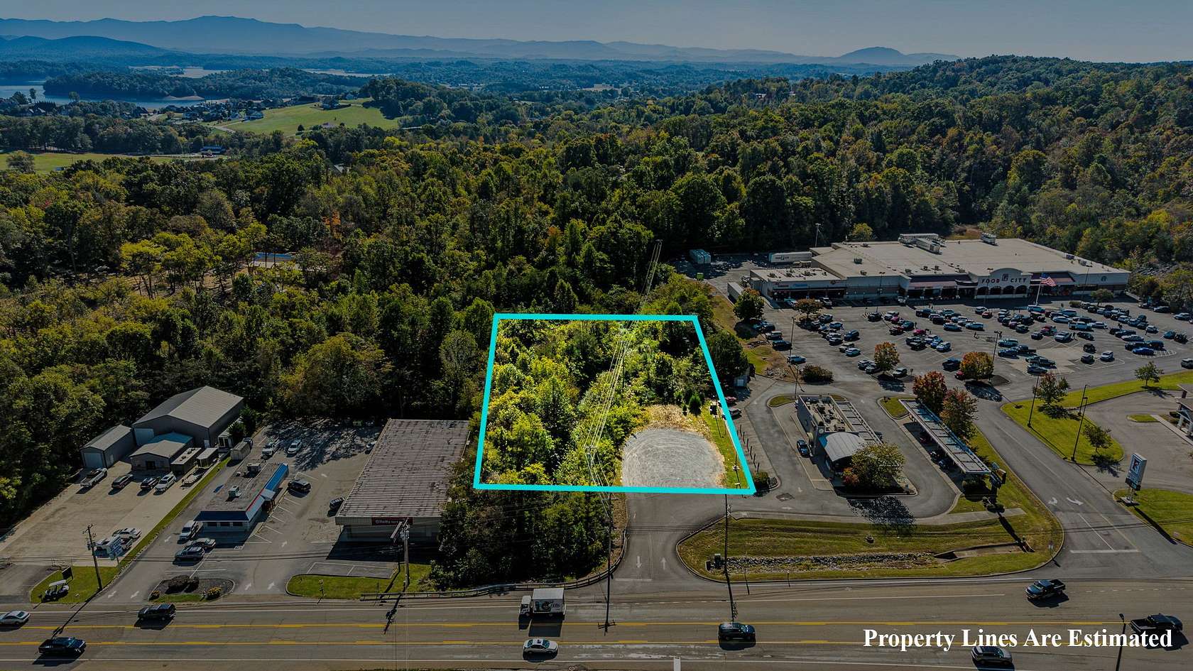0.89 Acres of Commercial Land for Sale in Dandridge, Tennessee