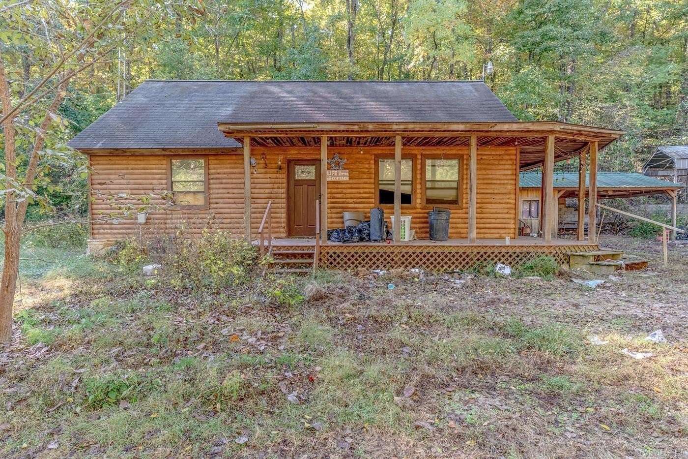 10.9 Acres of Land with Home for Sale in Mountain View, Arkansas