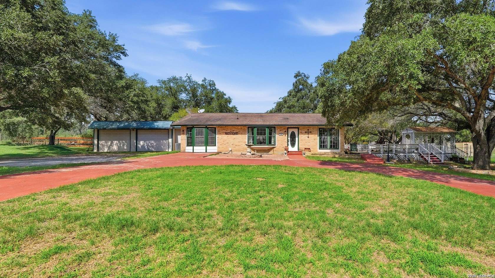 1.62 Acres of Land with Home for Sale in La Vernia, Texas