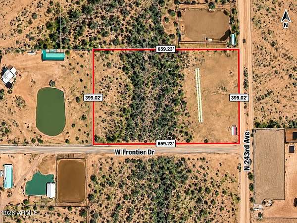 6 Acres of Land for Sale in Wittmann, Arizona