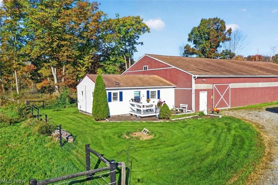 5.77 Acres of Land with Home for Sale in Burton, Ohio