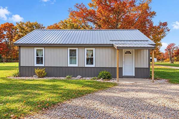 9 Acres of Land with Home for Sale in White Cloud, Michigan