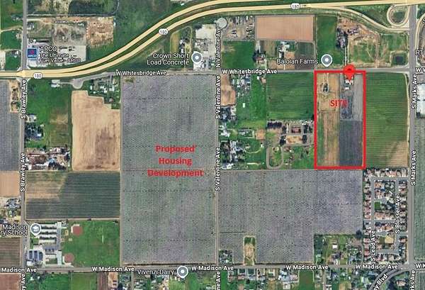 19.2 Acres of Mixed-Use Land for Sale in Fresno, California