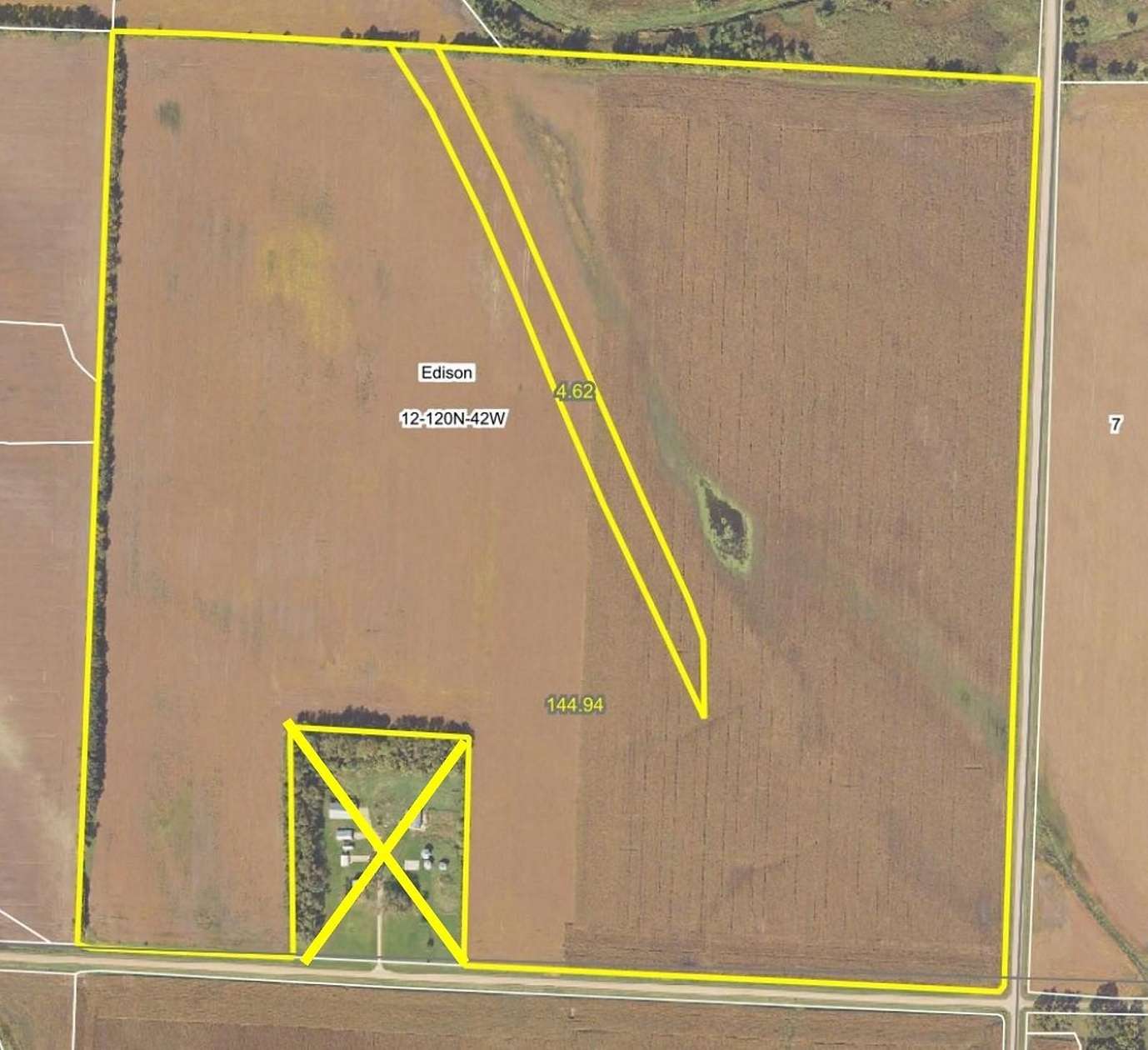 152 Acres of Agricultural Land for Sale in Holloway, Minnesota