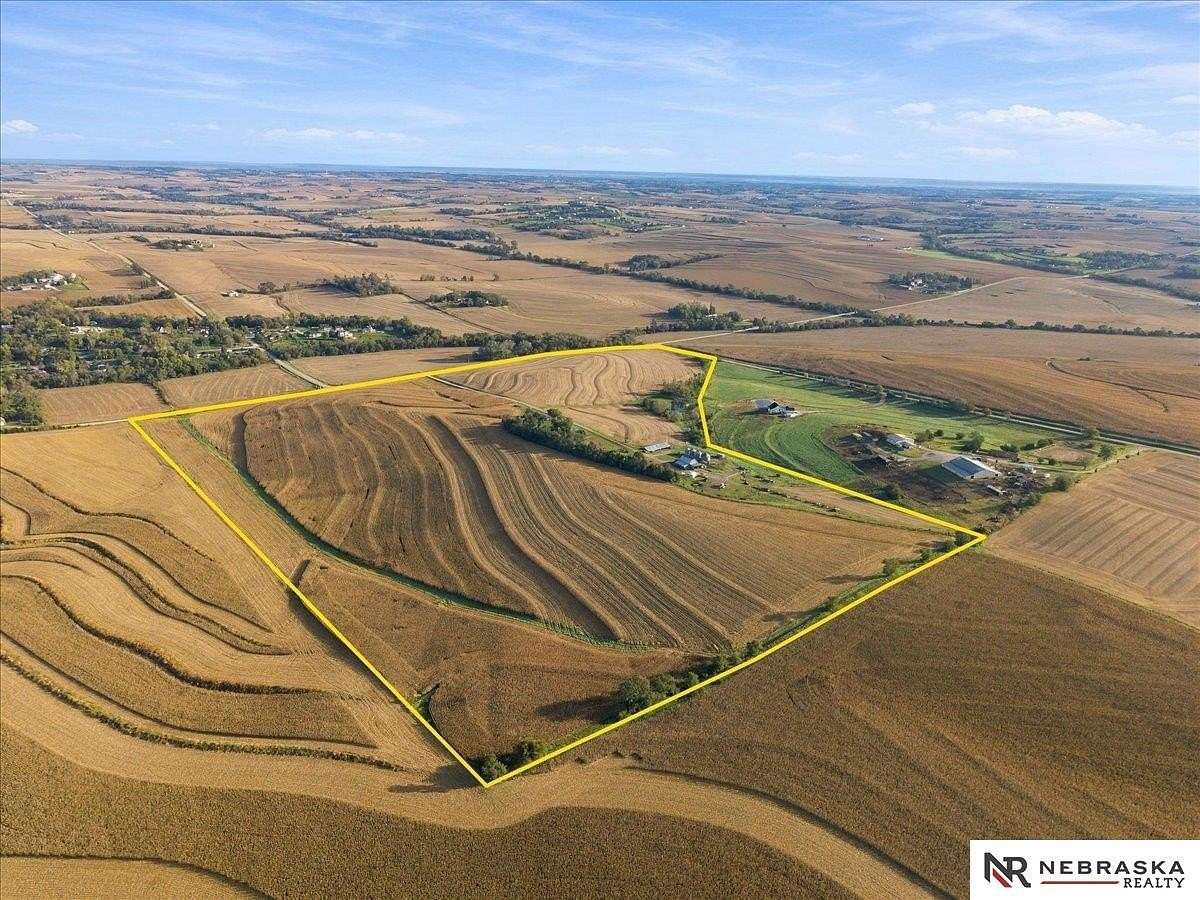 111 Acres of Agricultural Land with Home for Sale in Bennington, Nebraska